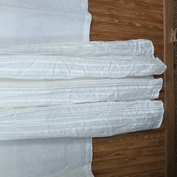 Cremieux Sophie Dress Botanic Bouquet White Black Stripe Size Extra Small NWT - Picture 2 of 8